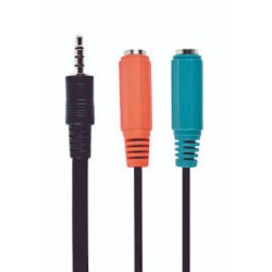 Cablexpert Μετατροπέας 3.5mm male σε 3.5mm 2x female (CCA-417) (GEMCCA-417)