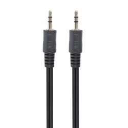 Cablexpert Καλώδιο 3.5mm male - 3.5mm male Μαύρο 5m (CCA-404-5M) (GEMCCA-404-5M)