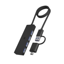 RaidSonic ICY BOX USB 3.2 Hub με σύνδεση USB-A / USB-C (IB-HUB1424-C3) (RSCIB-HUB1424-C3) RaidSonic ICY BOX USB 3.2 Hub με σύνδεση USB-A / USB-C (IB-HUB1424-C3) (RSCIB-HUB1424-C3)