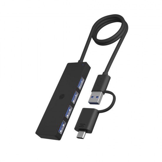 RaidSonic ICY BOX USB 3.2 Hub με σύνδεση USB-A / USB-C (IB-HUB1424-C3) (RSCIB-HUB1424-C3) RaidSonic ICY BOX USB 3.2 Hub με σύνδεση USB-A / USB-C (IB-HUB1424-C3) (RSCIB-HUB1424-C3)