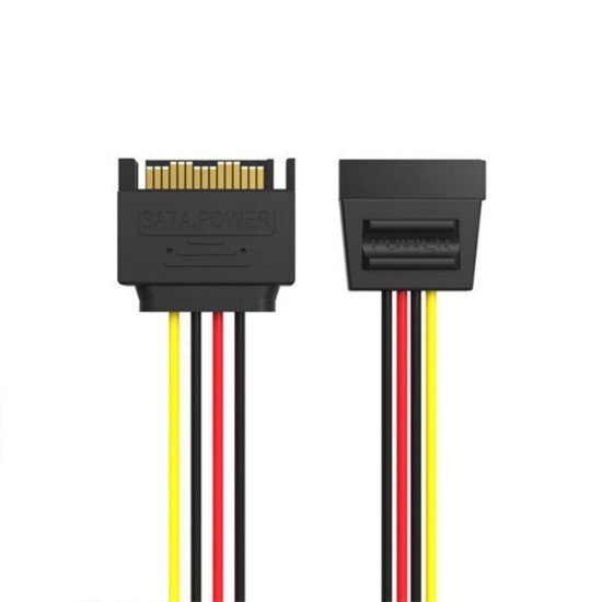 VENTION SATA 15-Pin Power Extension Cable 0.3M Black (KDABY) (VENKDABY) VENTION SATA 15-Pin Power Extension Cable 0.3M Black (KDABY) (VENKDABY)