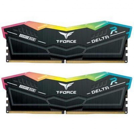 TeamGroup Μνήμη RAM DDR5 32GB KIT 2x16GB PC 6400 Team T-Force Delta RGB (FF3D532G6400HC40BDC01) TeamGroup Μνήμη RAM DDR5 32GB KIT 2x16GB PC 6400 Team T-Force Delta RGB (FF3D532G6400HC40BDC01)