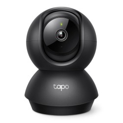TP-LINK Pan/Tilt Home Security Wi-Fi Camera 2Κ Black (TAPO C211) (TPC211)