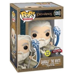 Funko Pop! Movies: Lord of the Rings - Gandalf The White #1203 Glows in the Dark Special Edition Exclusive (FNK23391) Funko Pop! Movies: Lord of the Rings - Gandalf The White #1203 Glows in the Dark Special Edition Exclusive (FNK23391)