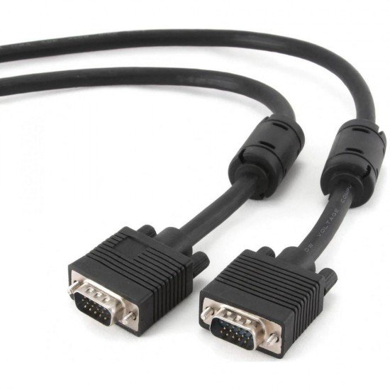 Gembird Cable VGA male - VGA male 5m (CC-PPVGA-5M-B) (GEMCC-PPVGA-5M-B)