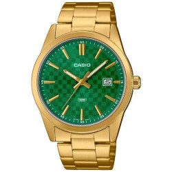 Casio Collection Ρολόι Μπαταρίας με Πράσινο Μεταλλικό Μπρασελέ (MTP-VD03G-3AUDF) (CASMTP-VD03G-3AUDF)