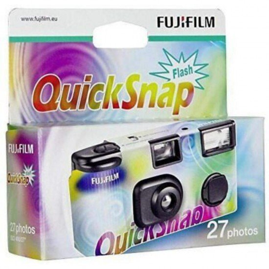 Fujifilm Φωτογραφική Μηχανή μιας Χρήσης QuickSnap Flash Multicolor (7130786) (FJM7130786)