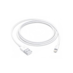 Apple USB-A to Lightning Cable White 1m (MUQW3ZM/A) (APPMUQW3ZM-A)