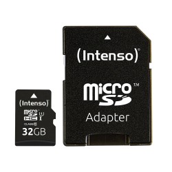 Intenso microSDHC Card 32GB Premium Class 10 U1 (3423480) (NSO3423480)