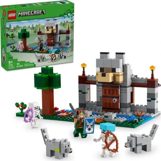 Lego Minecraft The Wolf Fortress (21261) (LGO21261)