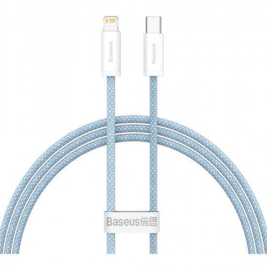 Baseus Καλώδιο USB-C σε Lightning Dynamic Series, 20W, 1m Γαλάζιο (CALD000003) (BASCALD000003)