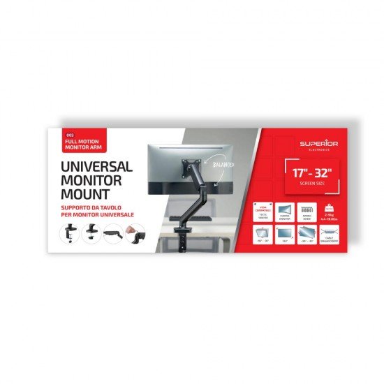 Superior Επιτραπέζια Βάση Οθόνης Pro 17 Superior Επιτραπέζια Βάση Οθόνης Pro 17