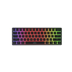 Genesis Gaming Keyboard Thor 660 G2 US Black Wireless RGB Mechanical Cateron Brown (NKG-2196) GNSNKG-2196)
