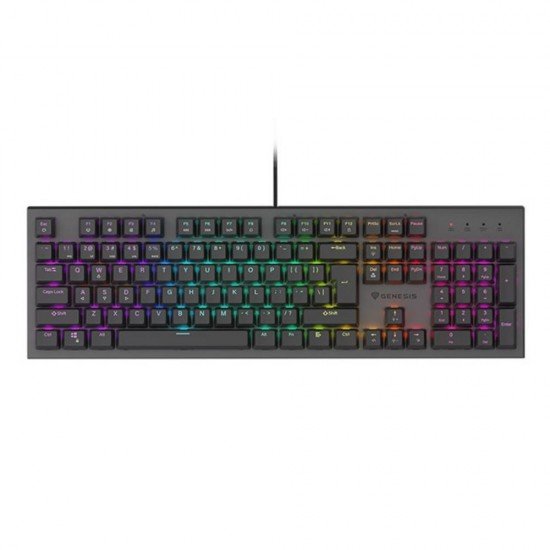 Genesis Gaming Keyboard Thor 303 US Mechanical RGB, Brown Switch, Hot Swap (NKG-2177) (GNSNKG-2177) Genesis Gaming Keyboard Thor 303 US Mechanical RGB, Brown Switch, Hot Swap (NKG-2177) (GNSNKG-2177)