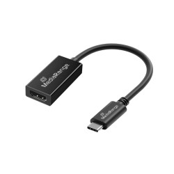 MediaRange USB-C to HDMI Audio and Video Converter, 20cm, Black (MRCS234) MediaRange USB-C to HDMI Audio and Video Converter, 20cm, Black (MRCS234)