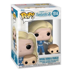 Funko Pop! Movies: The Fantastic 4 - Invisible Woman & Franklin #1514 (FNK35831) Funko Pop! Movies: The Fantastic 4 - Invisible Woman & Franklin #1514 (FNK35831)