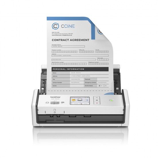 Brother ADS-1800W A4 Portable Sheetfed Scanner (ADS1800WZU1) (BROADS1800WZU1)