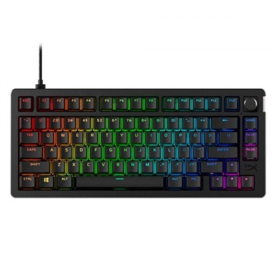 HyperX Alloy Rise 75 Gaming Mechanical Keyboard 75% HyperX Red US (7G7A4AA) (HYX7G7A4AA)