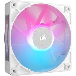 Corsair RX RGB Series iCUE LINK RX120 RGB White 120mm RGB Fan Single Fan (CO-9051021-WW) (CORCO-9051021-WW) Corsair RX RGB Series iCUE LINK RX120 RGB White 120mm RGB Fan Single Fan (CO-9051021-WW) (CORCO-9051021-WW)