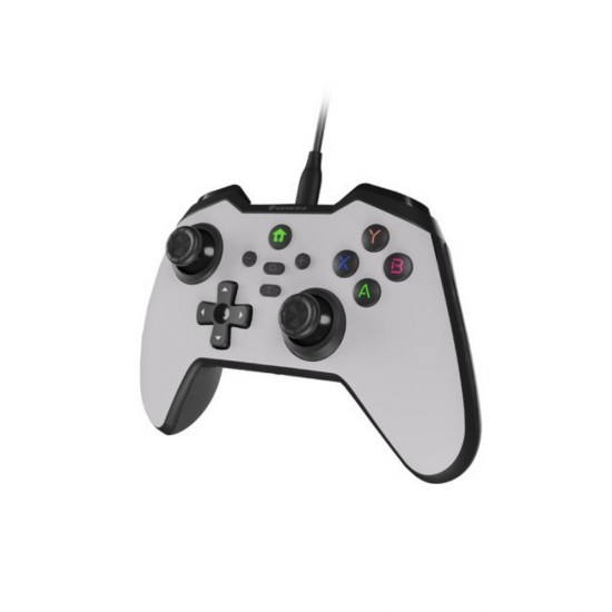 Genesis Gaming Gamepad Mangan 300 for PC/Switch/Mobile, White (NJG-2104) (GNSNJG-2104) Genesis Gaming Gamepad Mangan 300 for PC/Switch/Mobile, White (NJG-2104) (GNSNJG-2104)