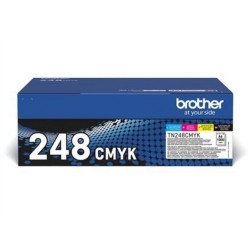 Brother 4 X 1000 Page Std Yield Toners for Colourled Range (TN248VAL) (BROTN248VAL) Brother 4 X 1000 Page Std Yield Toners for Colourled Range (TN248VAL) (BROTN248VAL)