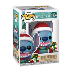Funko Pop! Animation: Disney Lilo & Stitch Holiday - Stitch With Lights #1504 (FNK00389) Funko Pop! Animation: Disney Lilo & Stitch Holiday - Stitch With Lights #1504 (FNK00389)