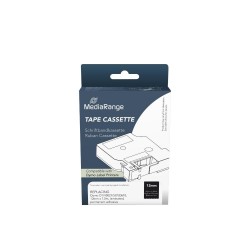 Ετικέτες Γενικής Χρήσης Mediarange (Dymo® D1/45021/S0720610) 12mm, 7m, Laminated and Permanent Adhesive, White on Black (MRDY45021) Ετικέτες Γενικής Χρήσης Mediarange (Dymo® D1/45021/S0720610) 12mm, 7m, Laminated and Permanent Adhesive, White on Black (MRDY45021)