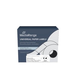 Ετικέτες Γενικής Χρήσης Mediarange (Brother DK-22210) 29mm, 30.48m, Black on White (MRBDK22210) Ετικέτες Γενικής Χρήσης Mediarange (Brother DK-22210) 29mm, 30.48m, Black on White (MRBDK22210)