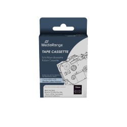 Ετικέτες Γενικής Χρήσης Mediarange ( Brother TZ-335/TZe-335, 12mm, 8m, Laminated and Permanent Adhesive, White on Black) (MRBTZ335) Ετικέτες Γενικής Χρήσης Mediarange ( Brother TZ-335/TZe-335, 12mm, 8m, Laminated and Permanent Adhesive, White on Black) (MRBTZ335)