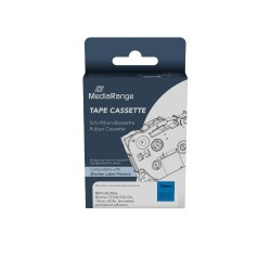 Ετικέτες Γενικής Χρήσης Mediarange (Brother TZ-531/TZe-531, 12mm, 8m, Laminated and Permanent Adhesive, Black on Blue) (MRBTZ531) Ετικέτες Γενικής Χρήσης Mediarange (Brother TZ-531/TZe-531, 12mm, 8m, Laminated and Permanent Adhesive, Black on Blue) (MRBTZ531)