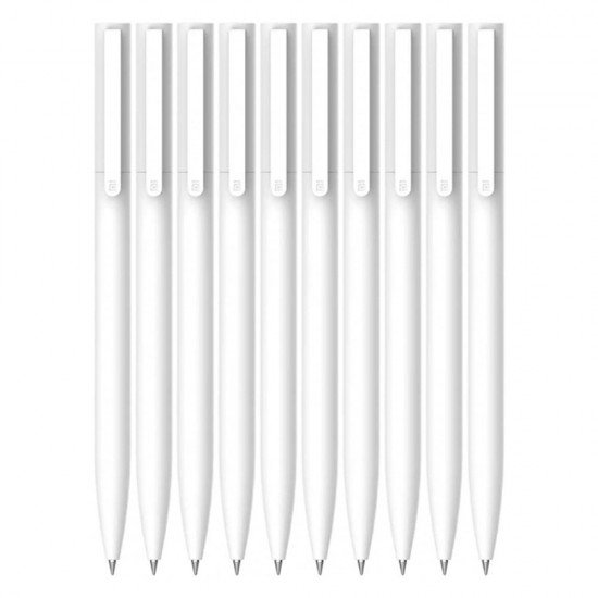 Xiaomi Στυλό Ballpoint με Μπλε Μελάνι Λευκό Σώμα 10τμχ (BHR8857GL) (XIABHR8857GL)