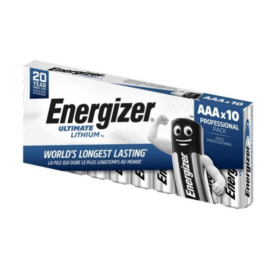 Energizer L92 Ultimate Lithium R03 AAA Photo Battery (ENE16704)