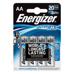 Energizer L91 Ultimate Lithium R6 AA photo Lithium battery (ENE3539)