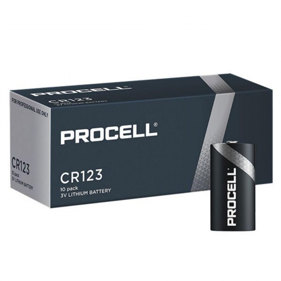 Duracell Procell CR123 lithium battery (DUR20202) Duracell Procell CR123 lithium battery (DUR20202)