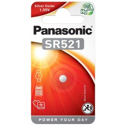 Panasonic 379 / SR521 mini silver battery (PAN20410) Panasonic 379 / SR521 mini silver battery (PAN20410)