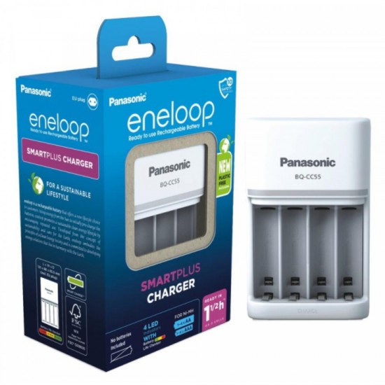 Panasonic Eneloop BQ-CC55 EKO Rechargeable ni-MH battery charger  (PAN19642)