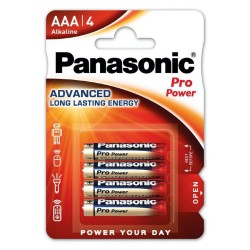 Panasonic Alkaline PRO Power LR03/AAA (blister) (PAN15587) Panasonic Alkaline PRO Power LR03/AAA (blister) (PAN15587)