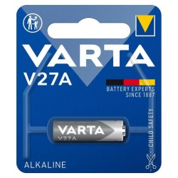 Varta 27A MN27 battery for car remote control (VART16608) Varta 27A MN27 battery for car remote control (VART16608)
