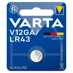 Varta Alkaline Battery V12GA, LR43, AG12, D186, L1142 mini (VART16604)
