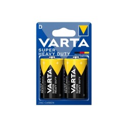 Varta Superlife R20 D Zinc Carbon battery (Blister) (VART16477) Varta Superlife R20 D Zinc Carbon battery (Blister) (VART16477)
