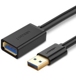 Ugreen Extended cable USB 3.0 3m black (30127) (UGR30127)