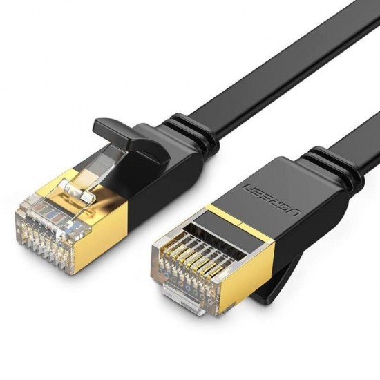 Ugreen Flat network cable NW106 Ethernet RJ45 Cat.7 STP 8m Black (11264) (UGR11264)