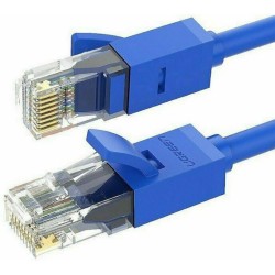 Ugreen Ethernet RJ45 Rounded Network Cable Cat.6 UTP 1m Blue (11204) (UGR11204)