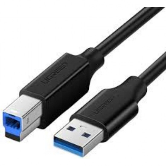 Ugreen Printer Cable USB 3.0 A-B US210 2m black (10372) (UGR10372)