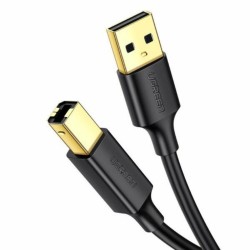 Ugreen Printer cable US135 USB 2.0 A-B gold plated 5m black (10352) (UGR10352)