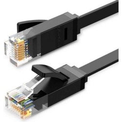 Ugreen Ethernet RJ45 Flat Network Cable Cat.6 UTP 10m Black (50178) (UGR50178) Ugreen Ethernet RJ45 Flat Network Cable Cat.6 UTP 10m Black (50178) (UGR50178)