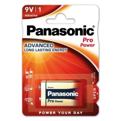 Panasonic Alkaline PRO Power 6LR61/9V (blister) (PAN15591) Panasonic Alkaline PRO Power 6LR61/9V (blister) (PAN15591)