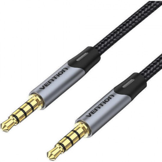 VENTION Cotton Braided 3.5mm TRS Male to Male Audio Cable 0.5M Green Copper Type (BAYGD) (VENBAYGD) VENTION Cotton Braided 3.5mm TRS Male to Male Audio Cable 0.5M Green Copper Type (BAYGD) (VENBAYGD)
