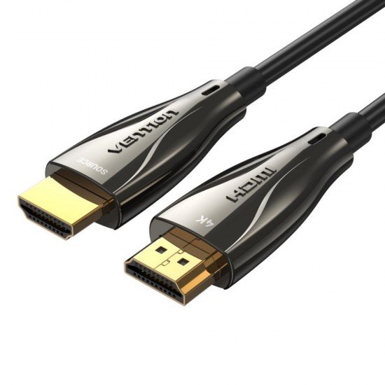 VENTION Optical HDMI Male to Male Cable 100M Black Zinc Alloy Type (ALABAD) (VENALABAD) VENTION Optical HDMI Male to Male Cable 100M Black Zinc Alloy Type (ALABAD) (VENALABAD)