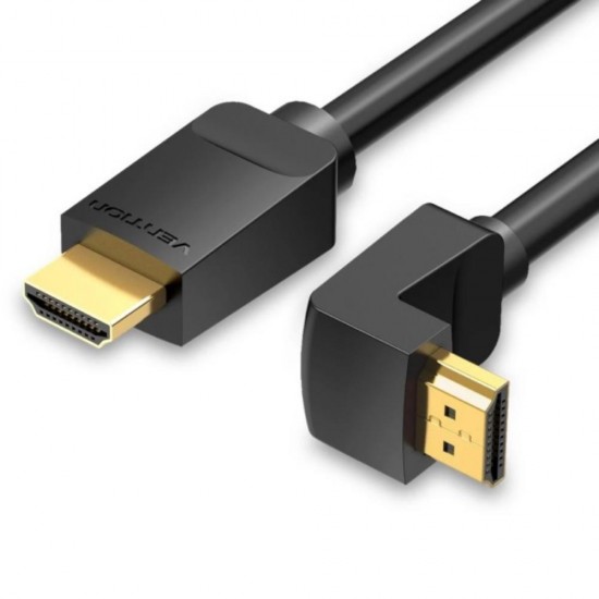 VENTION HDMI Right Angle Cable 270° 1.5M Black (AAQBG) (VENAAQBG) VENTION HDMI Right Angle Cable 270° 1.5M Black (AAQBG) (VENAAQBG)
